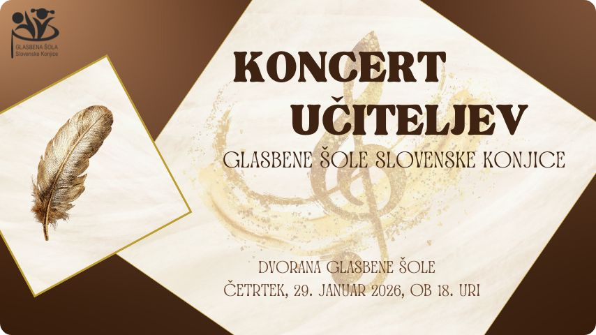 Koncert učiteljev